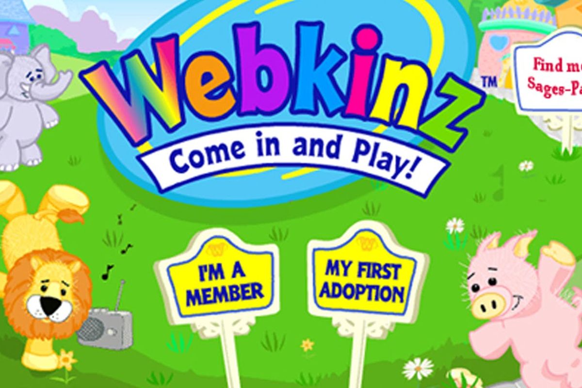 picture of Webkinz site